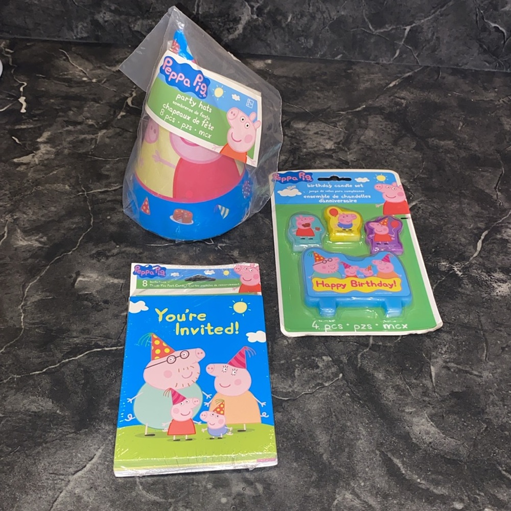 Peppa 🐽 Pig Birthday/Party  Bundle